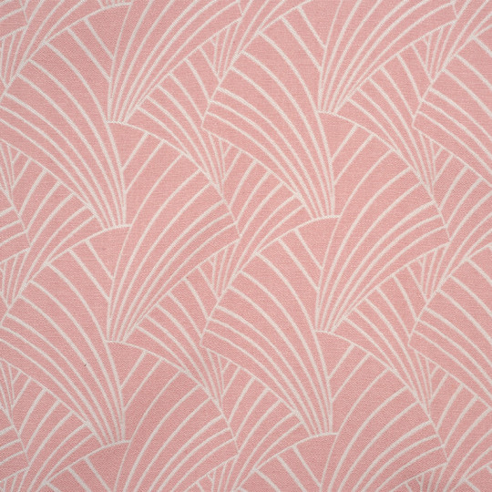 Rideau à œillets motif rose clair - ARDECO - Linder