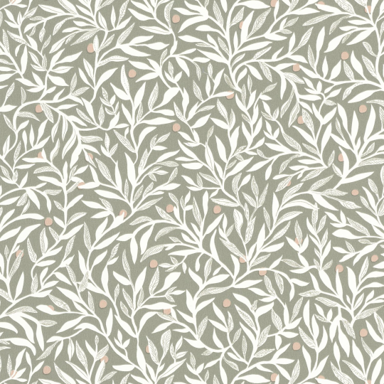 Papier peint BALLADE vert blanc beige - L'ESCAPADE - Caselio - EPA102347070