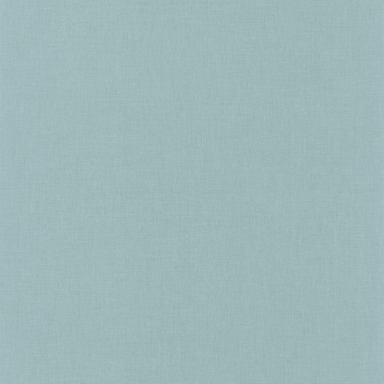 Papier peint Linen Uni teal blue - ONLY BLUE - Caselio - ONB68526066