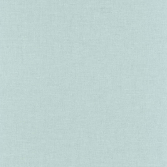 Papier peint Linen uni turquoise et gris - BEAUTY FULL IMAGE - Caselio - BFI68526899