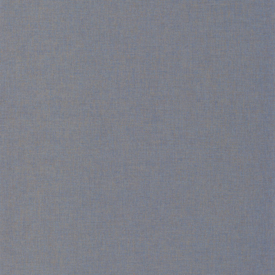 Papier peint Linen Uni Métallisé bleu cuivré - LINEN - Caselio - LINN68526236