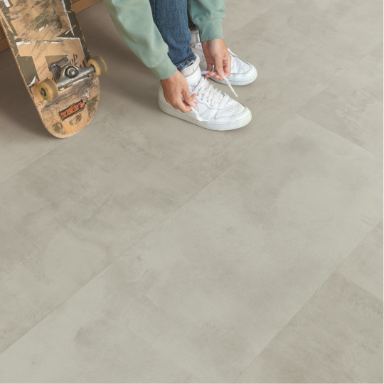 Sol Stratifié ciment gris - MUS5488 - Muse - QUICK STEP