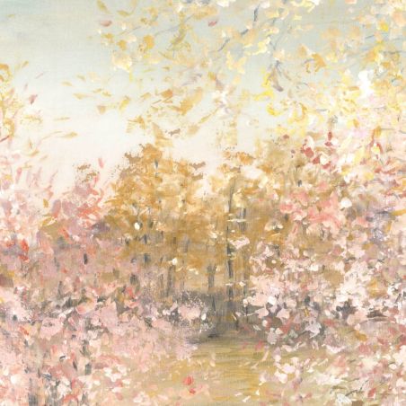 Panoramique intissé Artistic garden rose blush - 300x250cm - WONDERWALLS - Casadeco - WDWS88954207