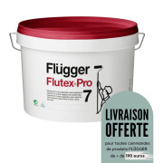 Peinture velours FLUTEX 7S blanche Ecolabel - Mur et plafond - FLUGGER