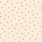 Papier Peint Semis feuille vert et beige - CUISINE FRAICHEUR - LUTÈCE - G45436