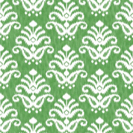 Papier Peint intissé Médaillon Tie and Dye vert - HAPPY - LUTÈCE - FD26331