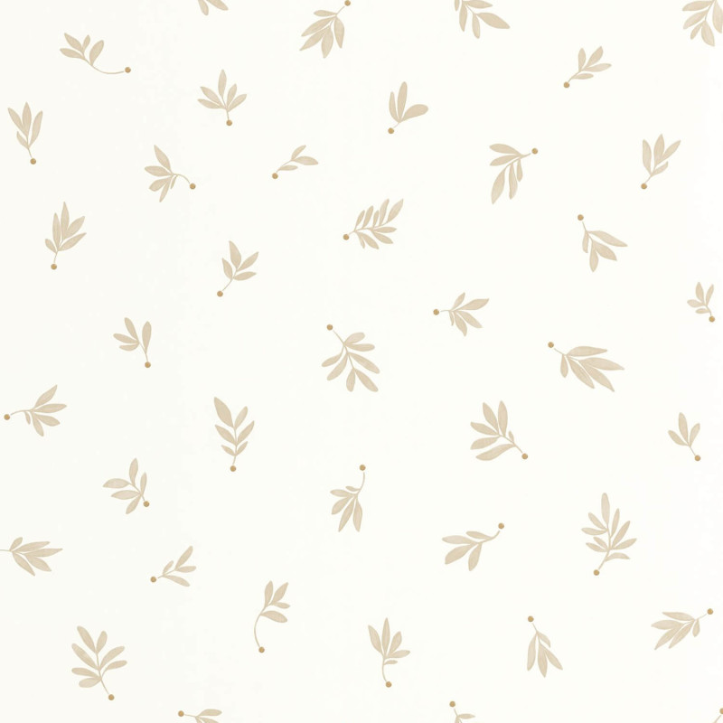 Papier peint intissé Cueillette beige - Les Minis Mondes - Caselio - MNM105751010