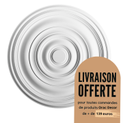 Rosace - Luxxus - moulure décorative Purotouch® - Orac Decor - R40