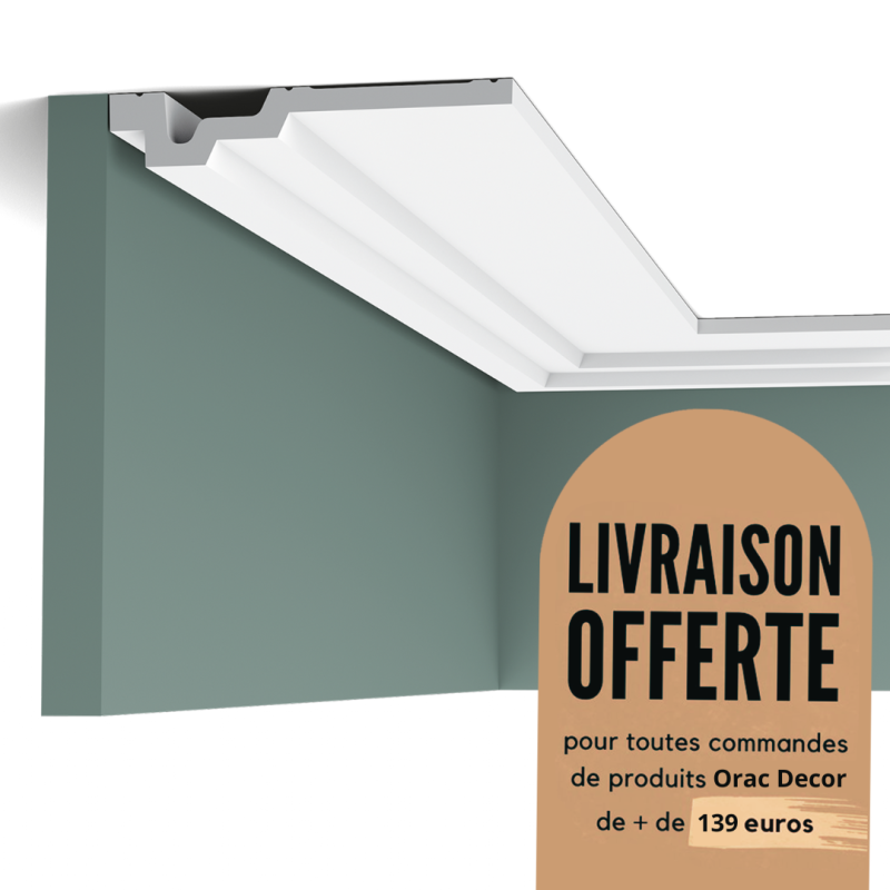 Corniche plafond - moulure décorative - Purotouch® - Orac Decor - C353