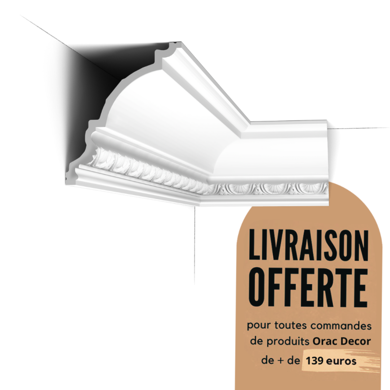 Corniche plafond - moulure décorative - Purotouch® - Orac Decor - C301