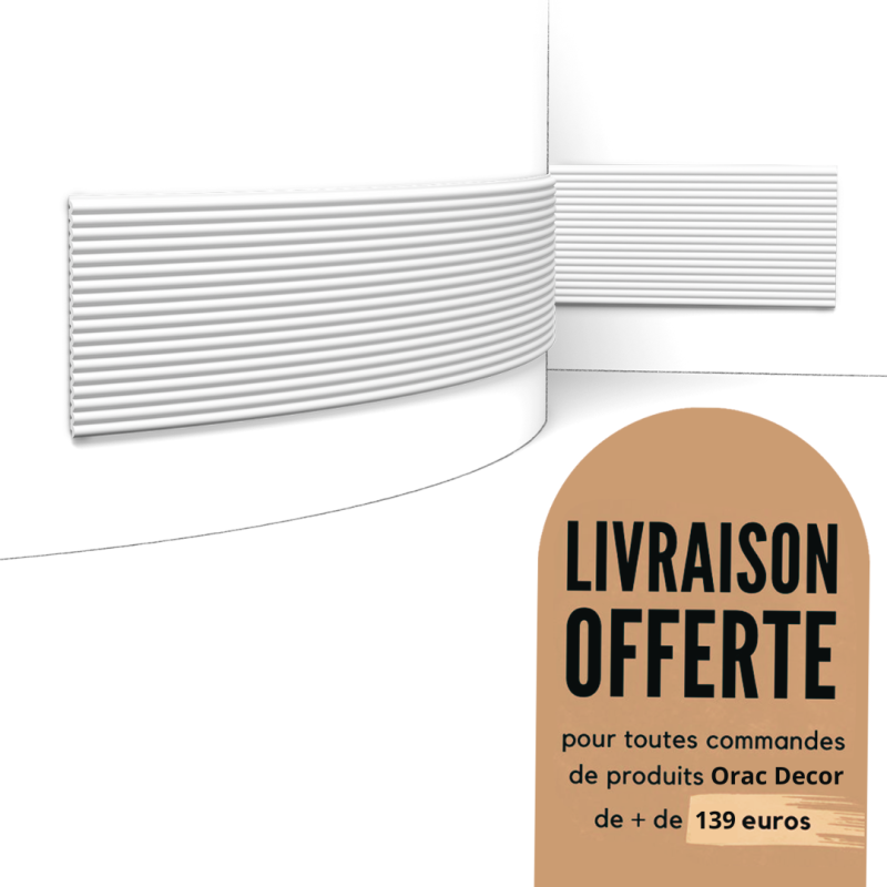 Panneaux muraux 3D - Élément décoratif Flex ‎ - Orac Decor - WX210F REED