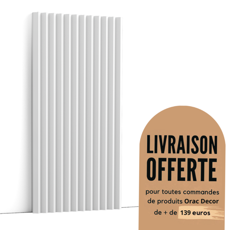 Panneaux muraux 3D - Élément décoratif Purotouch® - Orac Decor - W108 ZIGZAG