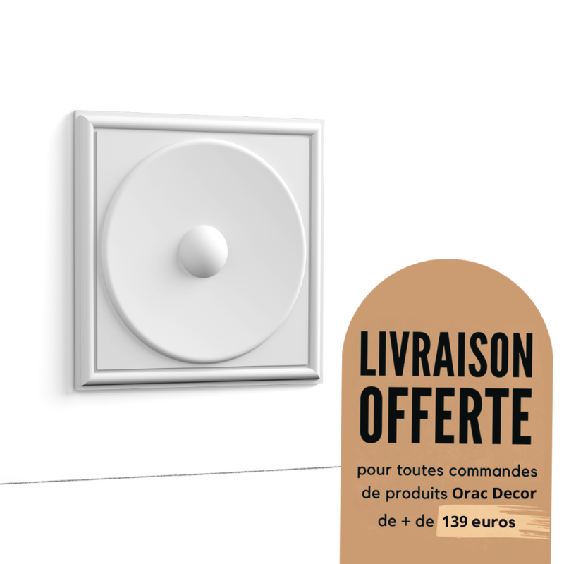 Panneaux muraux 3D - Élément décoratif Purotouch® - Orac Decor - W122 AUTOIRE