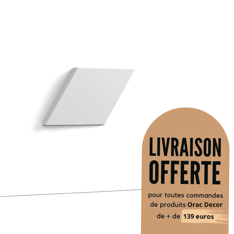 Élément décoratif 3D - Purotouch® - Orac Decor - W100 ROMBUS