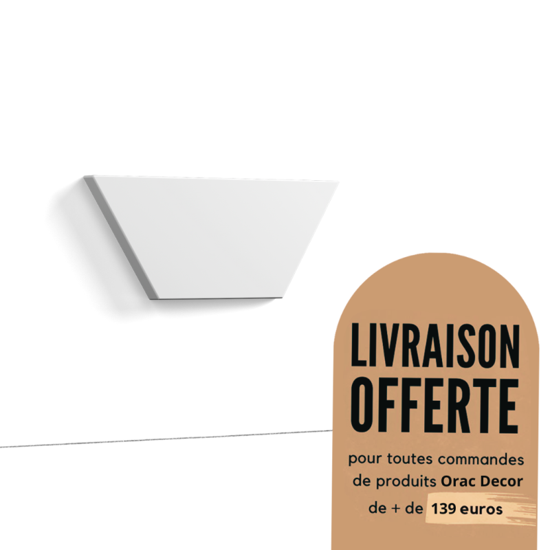 Élément décoratif 3D - Purotouch® - Orac Decor - W101 TRAPEZIUM