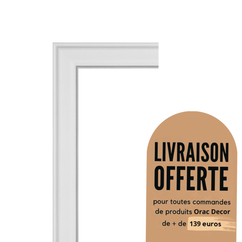 Encadrement de porte - moulure multifonction - Duropolymer® ‎‎- Orac Decor - DX121-2300