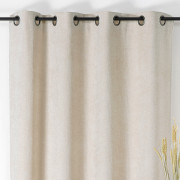 Rideau à œillets Aberdeen beige crème - 145x260cm - Linder - 1932-15-375