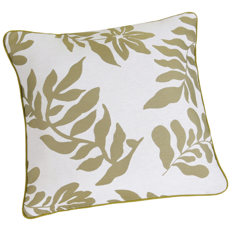 Coussin - Amélie vert bouteille - 45x45cm - Linder - 548-80-10193-612