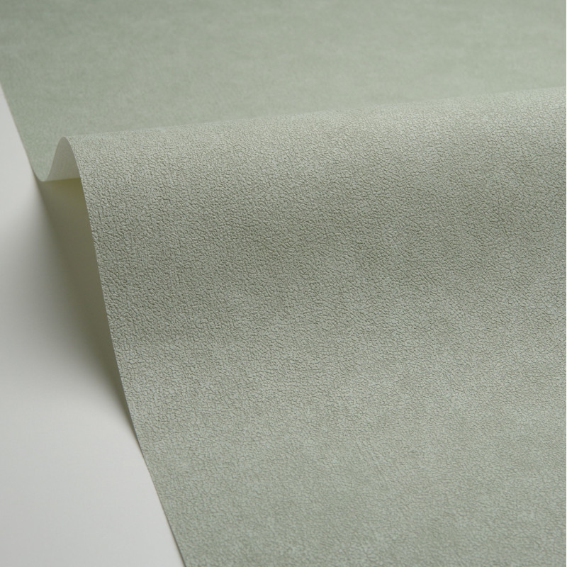 Papier peint vinyle sur intissé Uni mat vert sauge - Azur - Caselio - AZU105247740