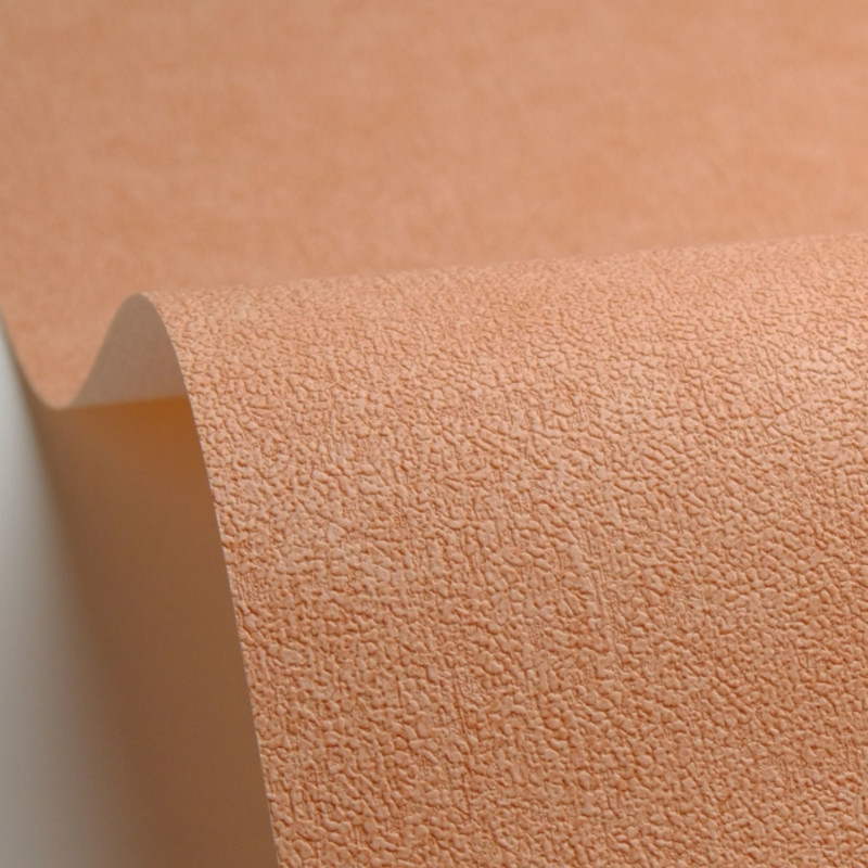 Papier peint vinyle sur intissé Uni mat terracotta - Azur - Caselio - AZU105243030