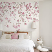 Panoramique intissé Ribambelle rose blush - 200X250cm - Wonderwalls 2 - Casadeco - WDWD200054705