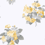 Papier peint intissé Bouquet Fleuri jaune - Jardin Secret - Lutèce - G78502