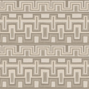 Papier peint intissé Morelos Linen beige, écru et taupe - Amani - Masureel - AMA001