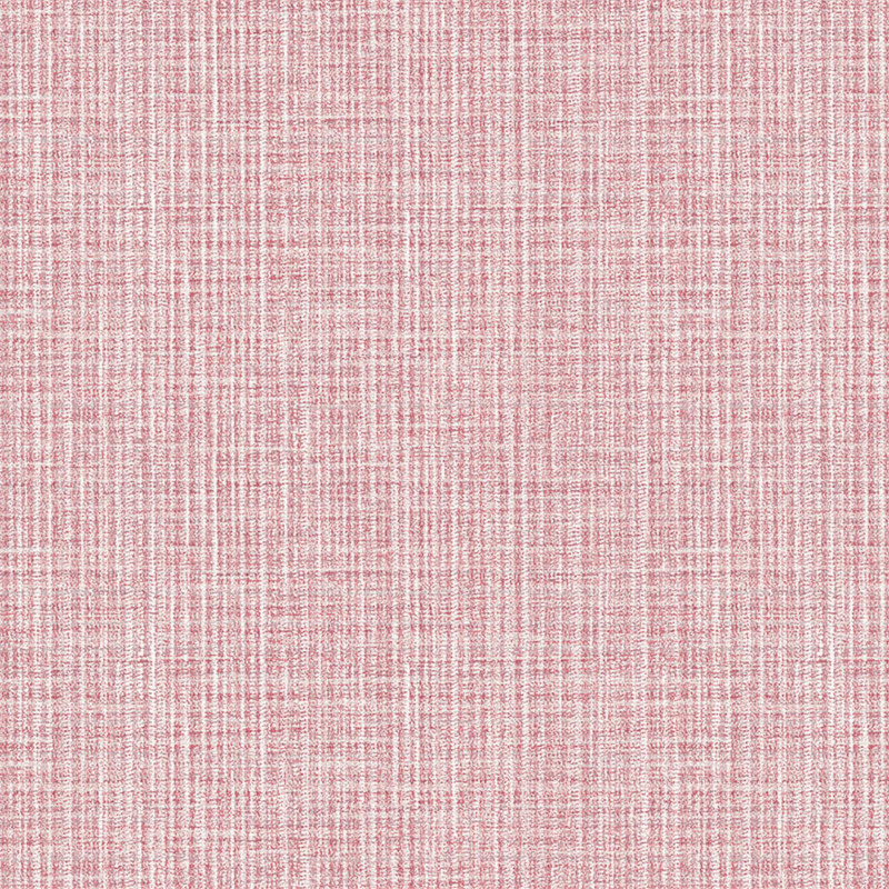 Papier peint intissé Kantera uni tissu rose grenadine - Délicatesse - Lutèce - FD26839