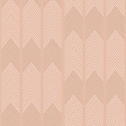 Papier peint intissé Nyle rayure chevron rose poudré - Délicatesse - Lutèce - FD26528