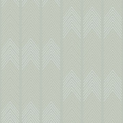 Papier peint intissé Nyle rayure chevron gris acier - Délicatesse - Lutèce - FD26527