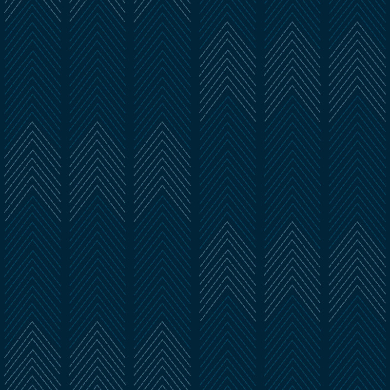 Papier peint intissé Nyle rayure chevron bleu navy - Délicatesse - Lutèce - FD26526