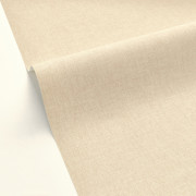 Papier peint Linen Uni beige moyen - LINEN - Caselio - INN68521289