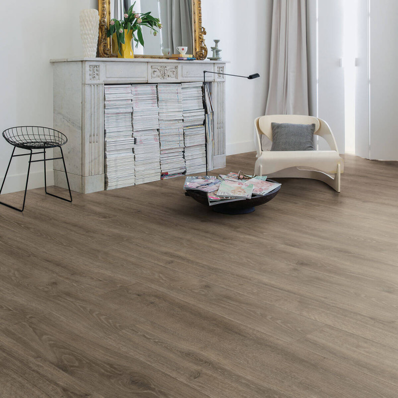 Sol Stratifié - parquet chêne des bois marron - MJ3548 - Majestic - QUICK STEP