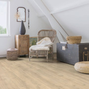 Sol Stratifié - parquet chêne des bois beige - MJ3545 - Majestic - QUICK STEP