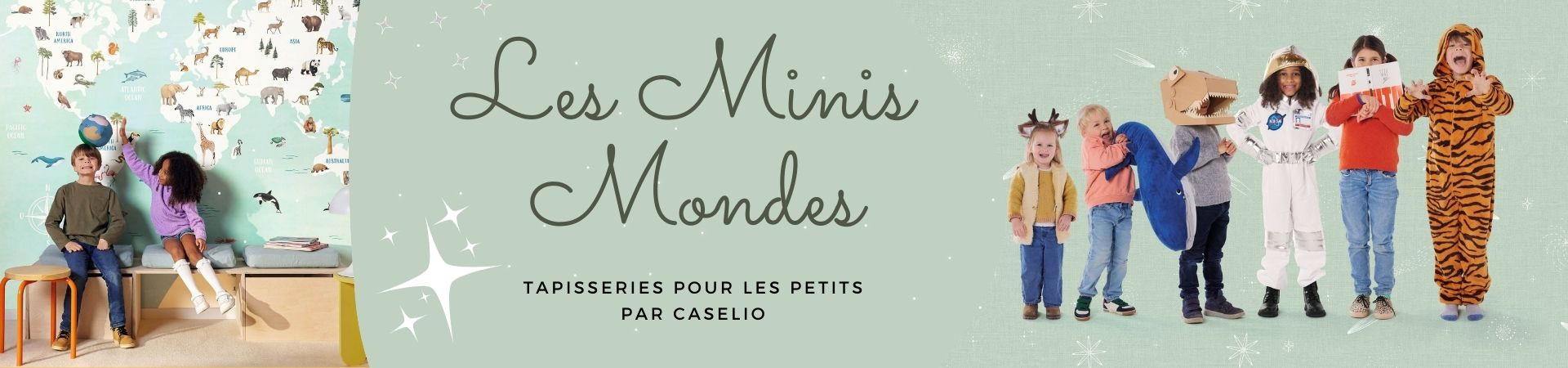 Les Minis Mondes, la collection pour enfants de chez Caselio !